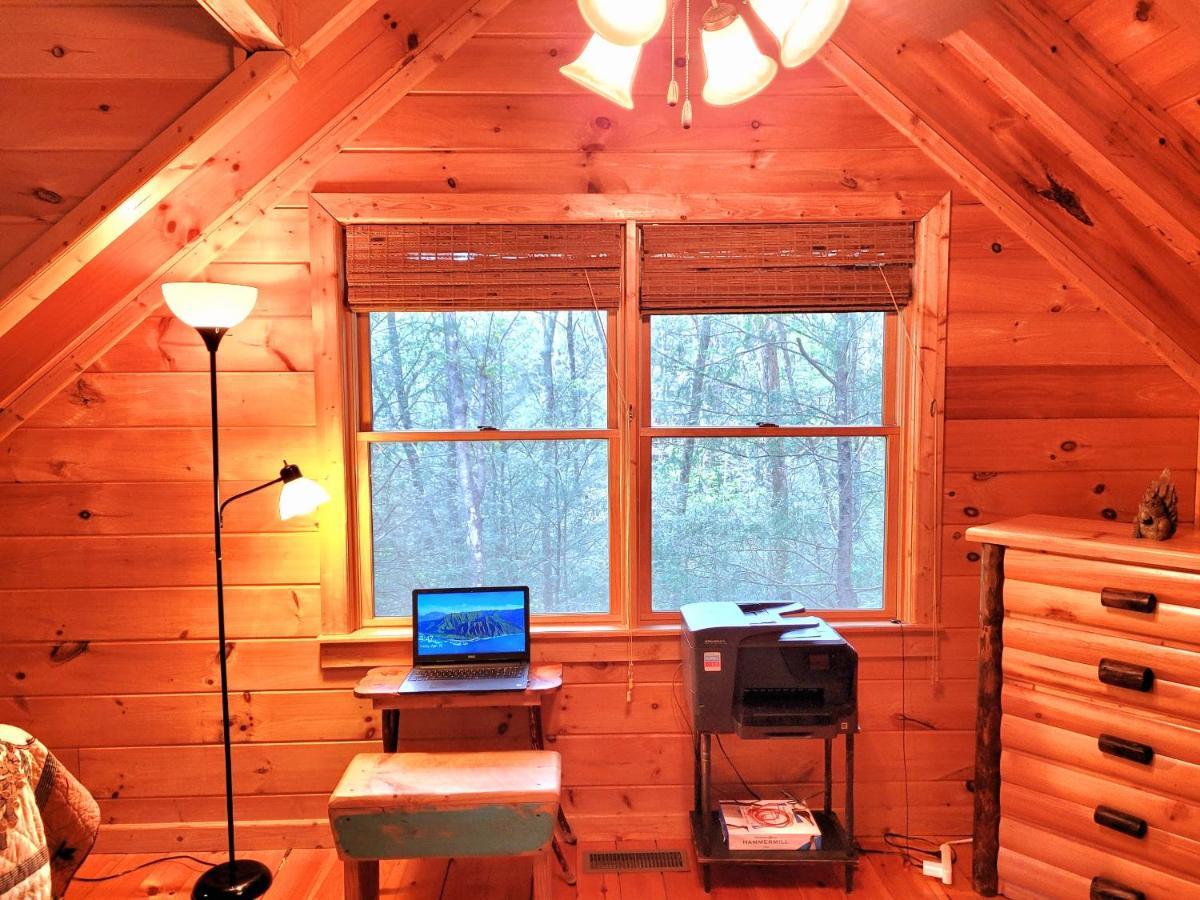 Luxury Cabin With Waterview And Privacy, Hiking Блу Ридж Екстериор снимка