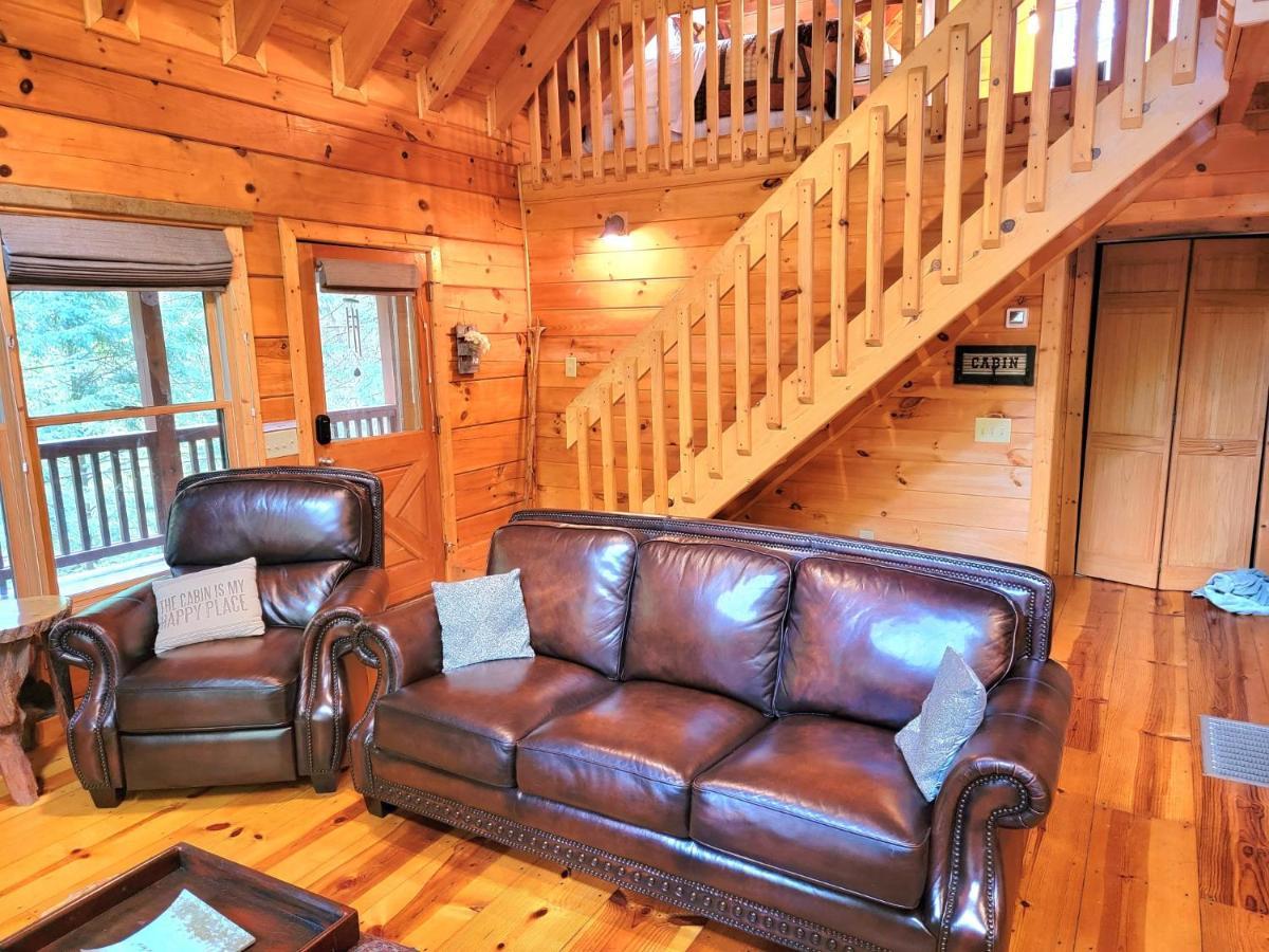 Luxury Cabin With Waterview And Privacy, Hiking Блу Ридж Екстериор снимка