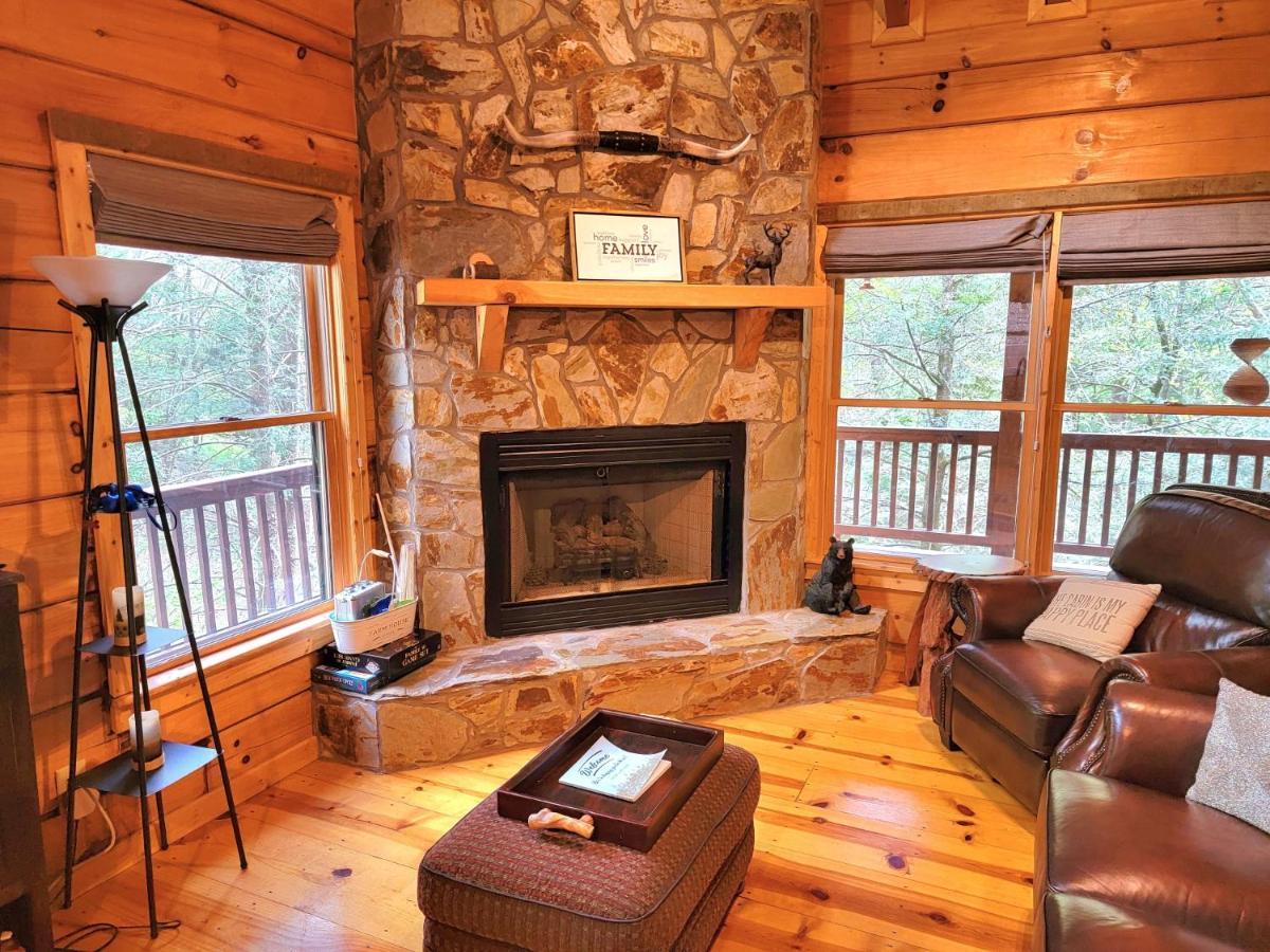 Luxury Cabin With Waterview And Privacy, Hiking Блу Ридж Екстериор снимка
