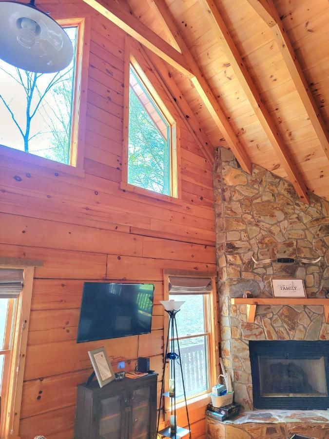 Luxury Cabin With Waterview And Privacy, Hiking Блу Ридж Екстериор снимка