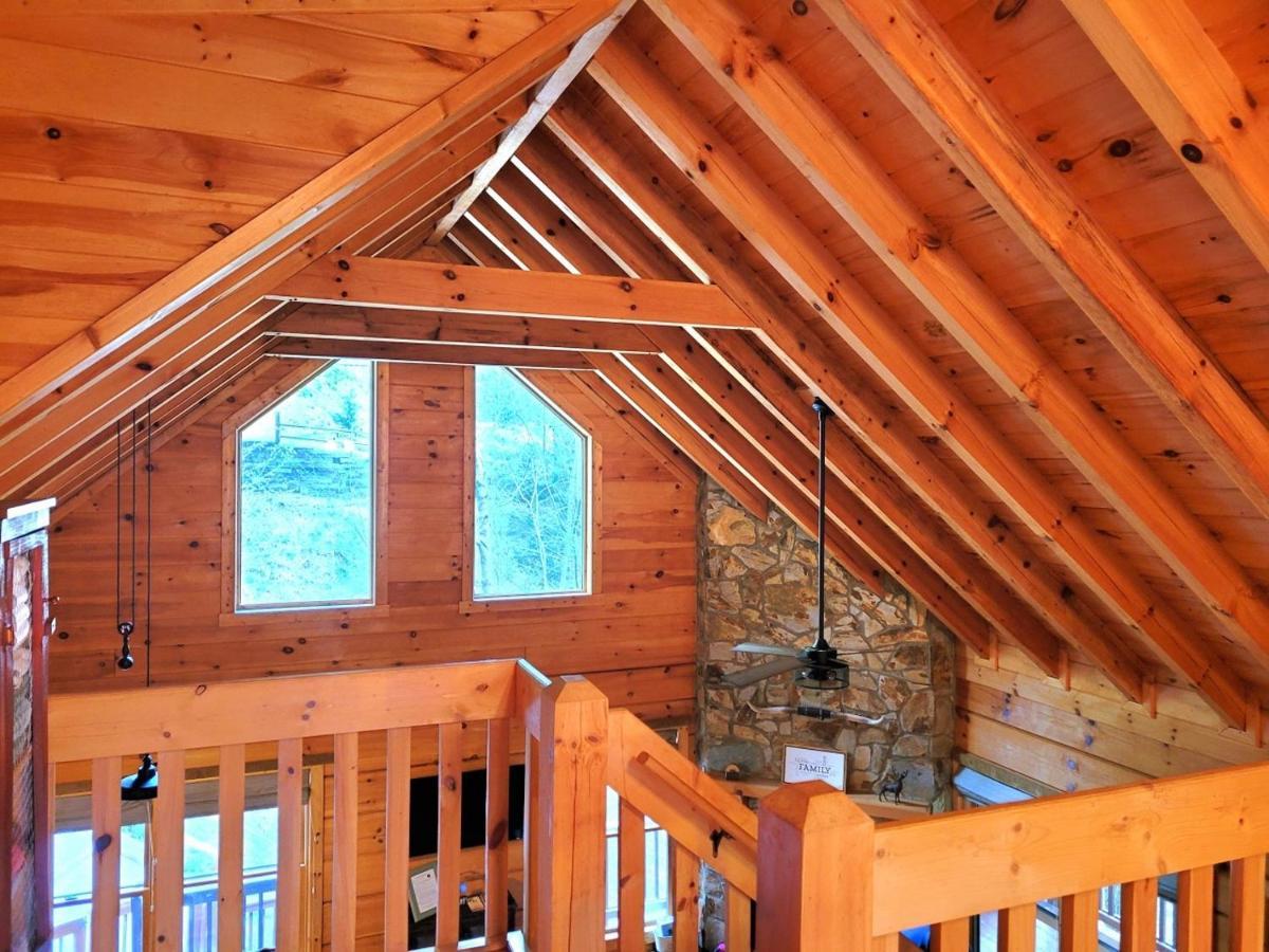 Luxury Cabin With Waterview And Privacy, Hiking Блу Ридж Екстериор снимка