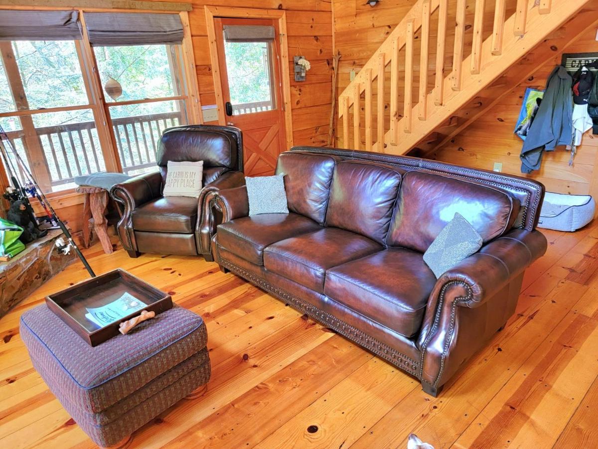 Luxury Cabin With Waterview And Privacy, Hiking Блу Ридж Екстериор снимка